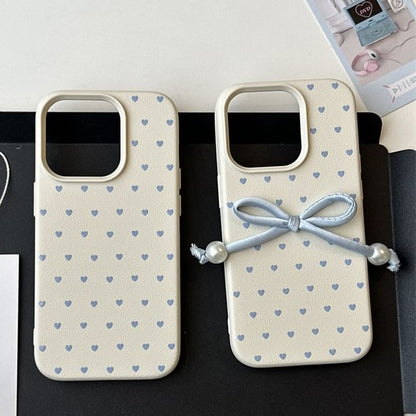 Adhesive Set Bow Phone Heart Case / Decoration