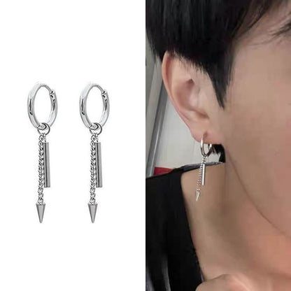 Earring Spike Hoop Drop Bar