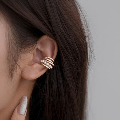 Pearl Faux Ear Cuff