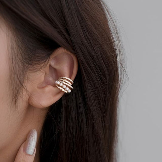 Pearl Faux Ear Cuff