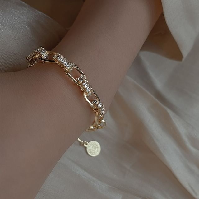 Chain Bracelet Rhinestone