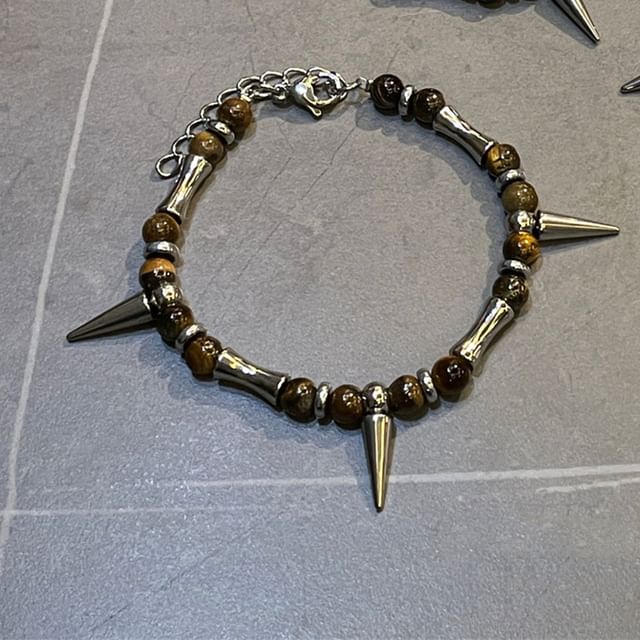 Studdded Bead Bracelet