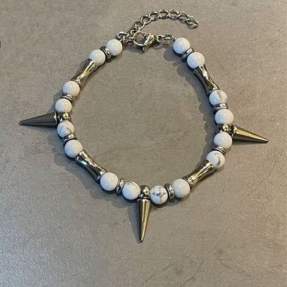 Studdded Bead Bracelet