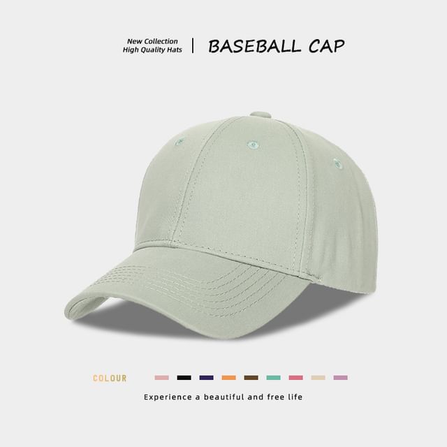 Plain Baseball Cap