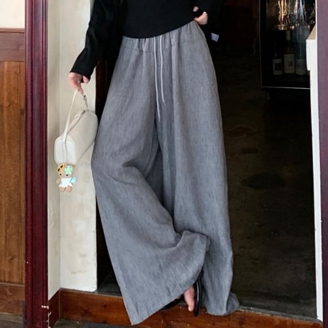 Cardigan, Cami, and Wide Leg Pants Set