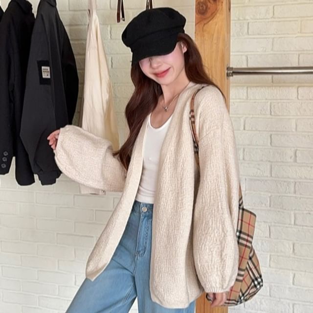 Open Front Cardigan