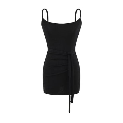 Plain Slim-Fit Tie-Waist Cami, Flared High-Waisted Pants, Open Cardigan