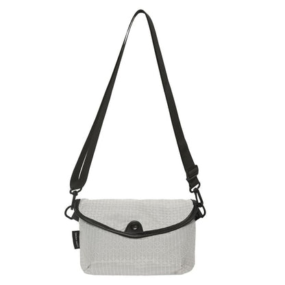 Plaid Flap Crossbody Bag