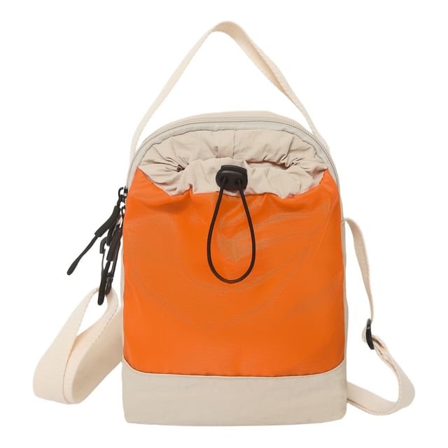 Drawstring Bucket Crossbody Bag