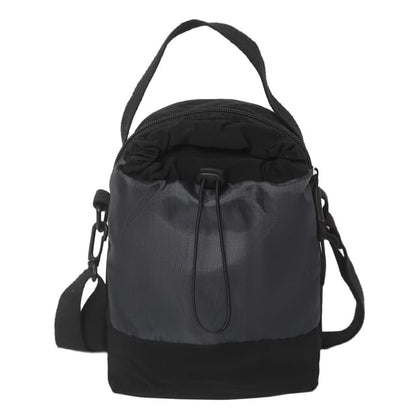 Drawstring Bucket Crossbody Bag