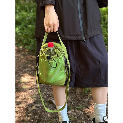 Drawstring Bucket Crossbody Bag