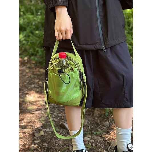 Drawstring Bucket Crossbody Bag