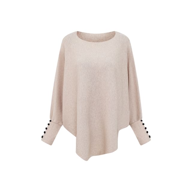 Sweater & Pencil Skirt Set - Batwing Sleeve, Boat Neck