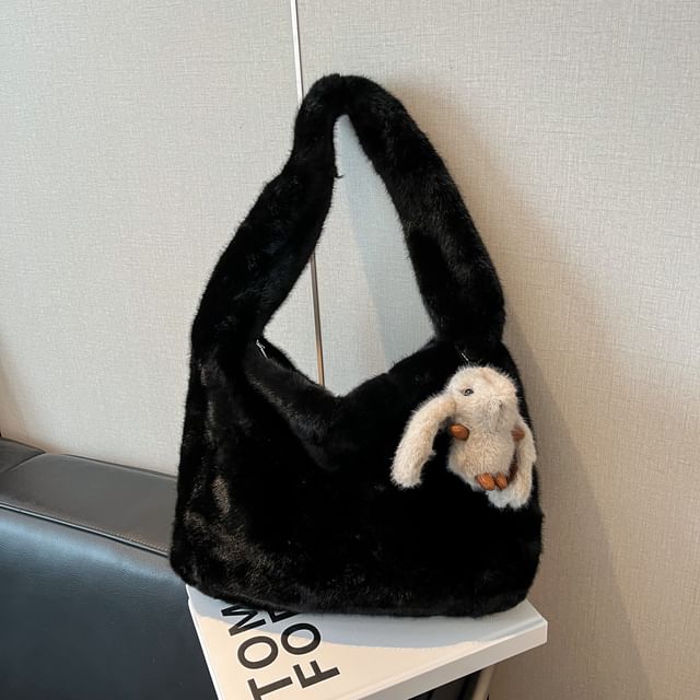 Fleece Shoulder Bag