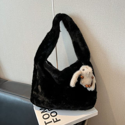 Fleece Shoulder Bag