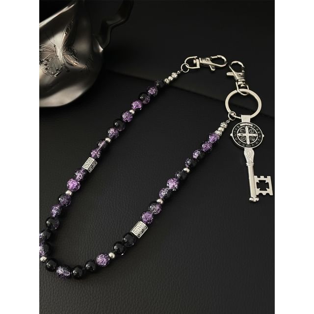 Key Alloy Bead Jeans Chain