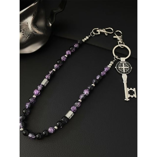 Key Alloy Bead Jeans Chain