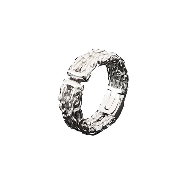Textured Alloy Ear Cuff