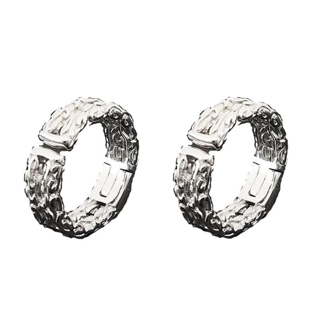 Textured Alloy Ear Cuff
