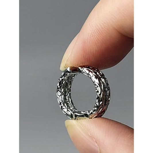Textured Alloy Ear Cuff