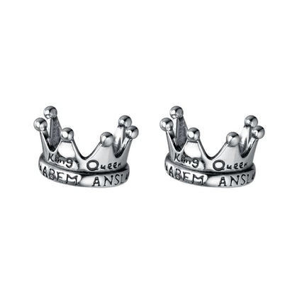 Sterling Silver Crown Ear Cuff / Set