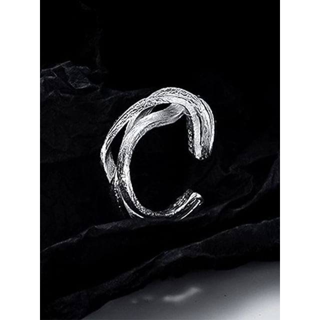 Sterling Silver Layered Ear Cuff / Set