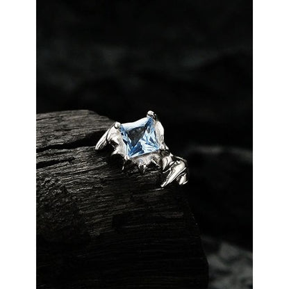Sterling Silver Rhinestone Ear Cuff / Set