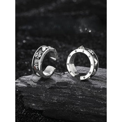 Sterling Silver Poker Ear Cuff / Set