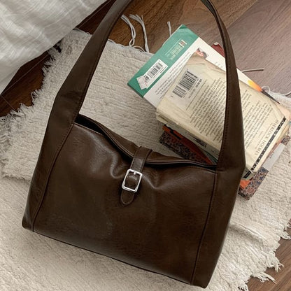 Buckled Shoulder Bag