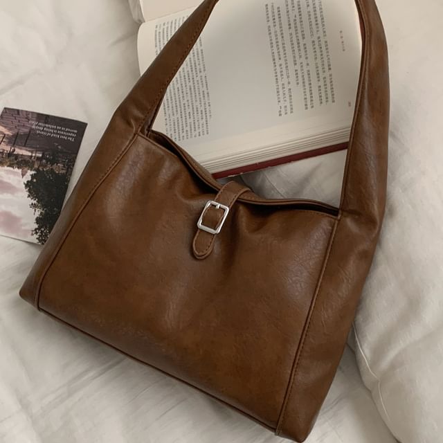 Buckled Shoulder Bag