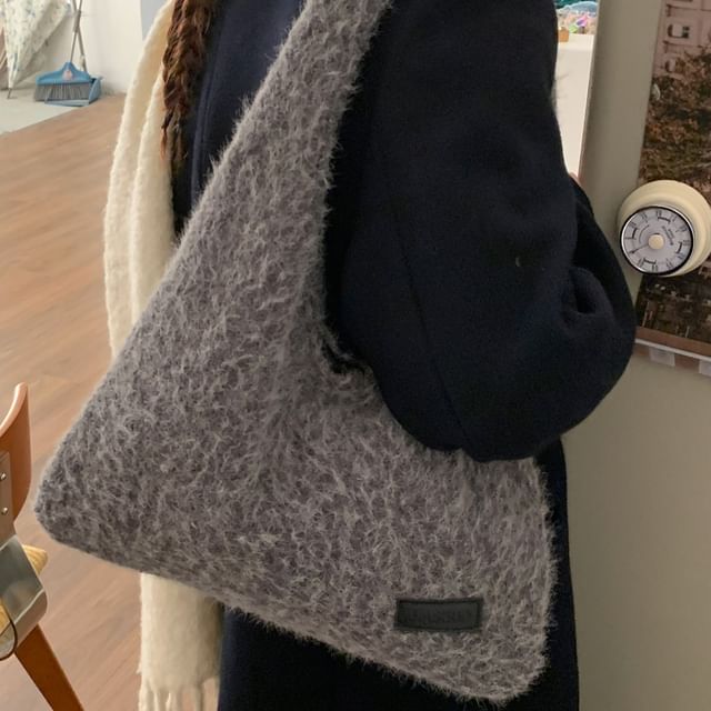 Plain Felt Shoulder Bag