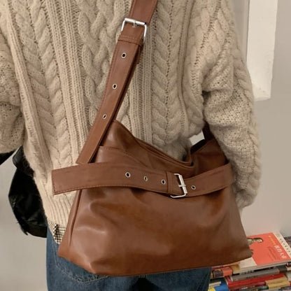 Belted Crossbody Shoulder Bag