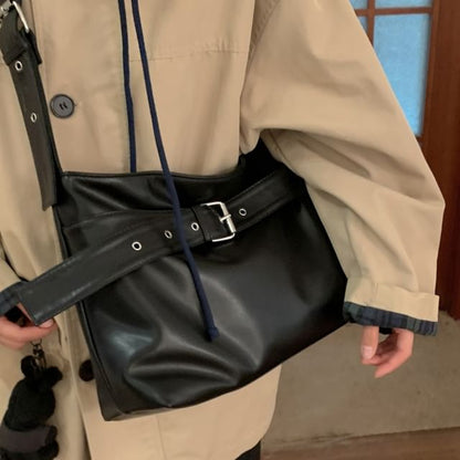 Belted Crossbody Shoulder Bag