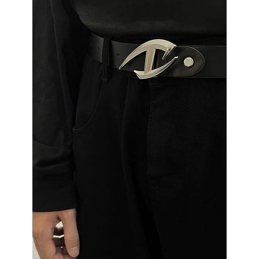Faux Leather Belt