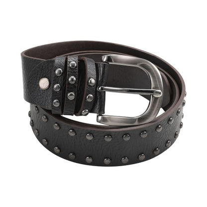 Studded Faux Leather Belt