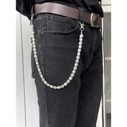 Faux Pearl Pants Chain