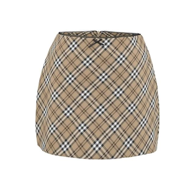 Mini Pencil Skirt - Low Rise