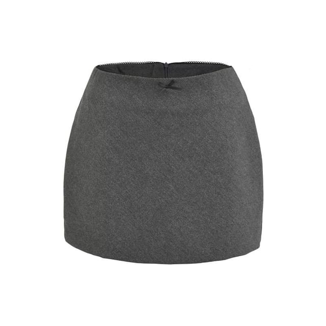 Mini Pencil Skirt - Low Rise