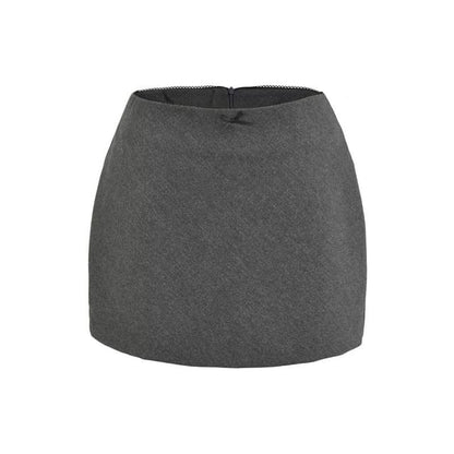 Mini Pencil Skirt - Low Rise