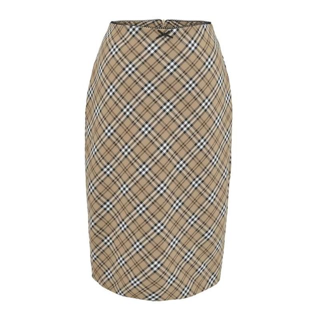 High Waist Pencil Skirt - Classic