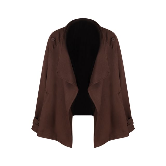 Round Neck Plain Double Breasted Trench Jacket / Spaghetti Strap V-Neck Lace A-Line Dress (Various Designs)