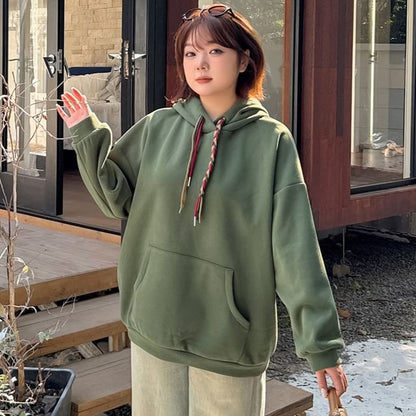 Fleece Lined Hoodie Plain