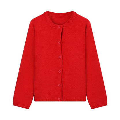 Round Neck Plain Button Up Cardigan / Long-Sleeve V-Neck Dotted Twisted Top / Lace Bra Top