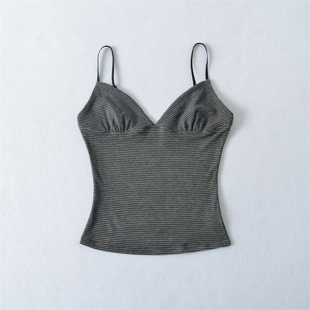 Striped V-Neck Camisole