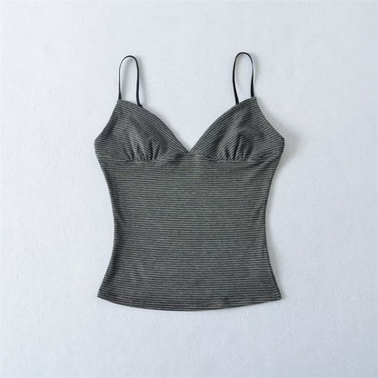 Striped V-Neck Camisole