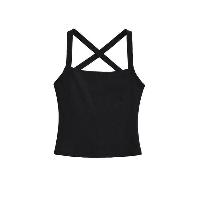 Square Neck Camisole - Spaghetti Strap