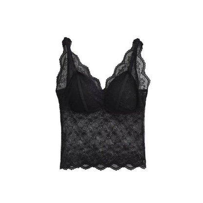 Lace Camisole - V-Neck Sleeveless