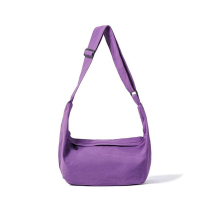 Plain Fabric Crossbody Bag