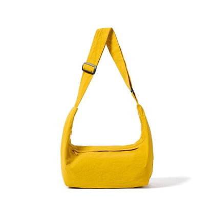 Plain Fabric Crossbody Bag
