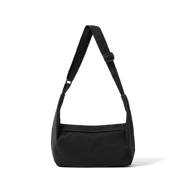 Plain Fabric Crossbody Bag